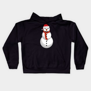 Funny Snowman Kids Hoodie